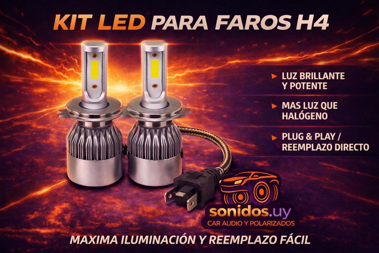 Parlantes y equipo de sonido para auto